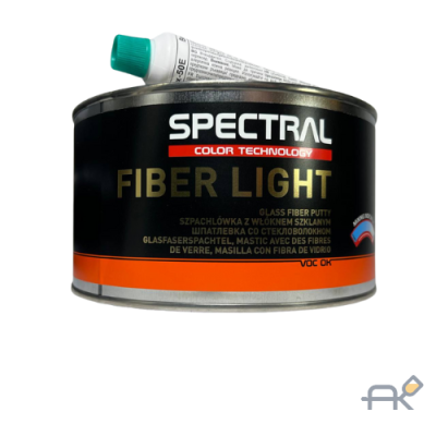 Шпатлёвка NOVOL SPECTRAL FIBER LIGHT 1 л со стекловолокном лёгкая 
